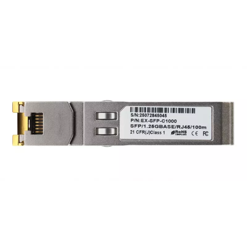 EXSYS SFP Transceiver, Kupfer RJ45, 1Gbit/s (EX-SFP-C1000)