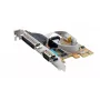 EXSYS EX-44083 PCIe 2-Port RS-232 Serielle Karte, ASIX AX99100, DB9, Low Profile