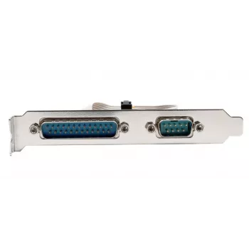 EXSYS EX-44083 PCIe 2-Port RS-232 Serielle Karte, ASIX AX99100, DB9, Low Profile