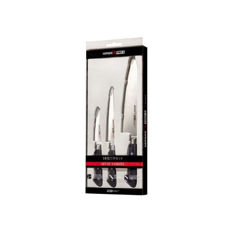 SAMURA PRO-S 3-teiliges Messerset