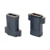 EXSYS EX-49304 Panel-Mount DisplayPort Buchse-zu-Buchse Adapter, verschraubbar, 8K 60Hz