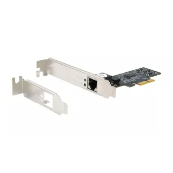 EXSYS 5 Gigabit Ethernet PCIe x1 Netzwerkkarte, Realtek RTL8126, RJ45, Low Profile EX-60151