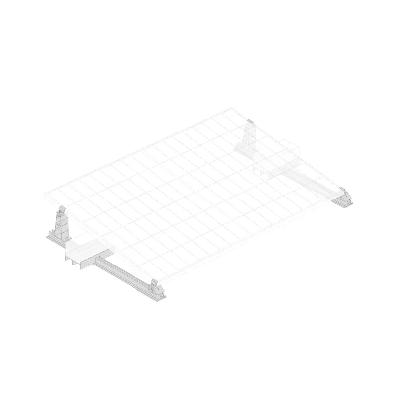EcoFlow Flachdach-Montagehalterung für Solarmodule (EFA-BKWFLATROOF-W-EU)