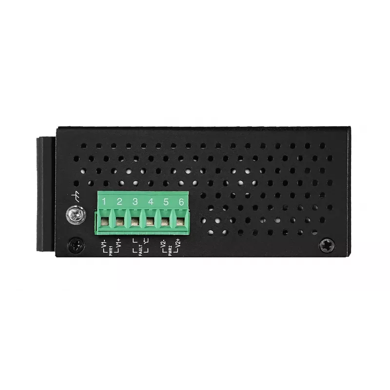 EXSYS EX-6226POE Industrie 8-Port Gigabit PoE+ Switch, 12-36VDC, DIN-Schiene