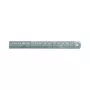 C.K Tools Edelstahl-Lineal, 150 mm / 6 Zoll, mm- und Zoll-Teilung (T3530 06)