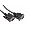 EXSYS EX-OPTC44-9-SM Octopus-Kabel 4 x 9 Pin Serial RS-232 Breakout-Kabel, HD44 Stecker auf 4x DB9 Stecker, 0,6m, Schwarz