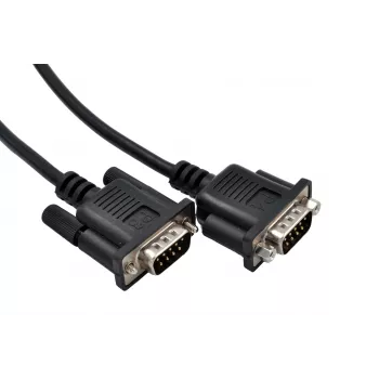 EXSYS EX-OPTC44-9-SM Octopus-Kabel 4 x 9 Pin Serial RS-232 Breakout-Kabel, HD44 Stecker auf 4x DB9 Stecker, 0,6m, Schwarz