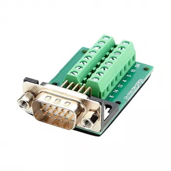 EXSYS EX-49022 VGA-Stecker auf 16-Pin-Terminalblock-Adapter