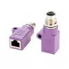 EXSYS M12 D-Code 4-Pin Buchse auf RJ45 Buchse Industrial Ethernet Adapter EX-49521