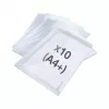 Rapesco ECO GRS A4 Dokumentenhüllen transparent klar, 10er-Pack (1816)