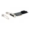 EXSYS Quad 5 Gigabit Ethernet PCIe x4 Karte (Realtek RTL8126) EX-60154