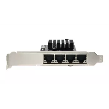 EXSYS Quad 5 Gigabit Ethernet PCIe x4 Karte (Realtek RTL8126) EX-60154