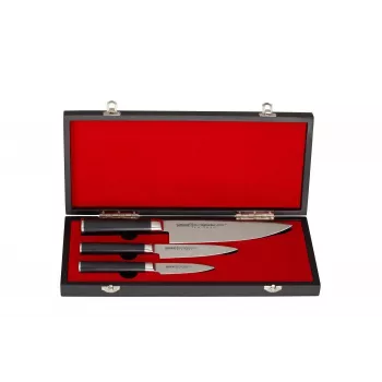 SAMURA MO-V 3-teiliges Küchenmesserset