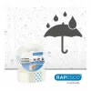 Rapesco 1807 Transparentes Klebeband 19mm x 33m, 10 Rollen