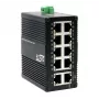 EXSYS Mini 10-Port Industrie Gigabit PoE+ Switch, Web-Managed (EX-62036MPOE)