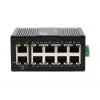 EXSYS Mini 10-Port Industrie Gigabit PoE+ Switch, Web-Managed (EX-62036MPOE)