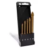 C.K Tools T3059 Glasbohrer-Set, 5-teilig (4-10 mm), Wolframcarbid-Spitze, für Glas, Fliesen, Keramik, Porzellan, Spiegel