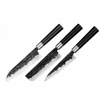 SAMURA Blacksmith 3-teiliges Messerset