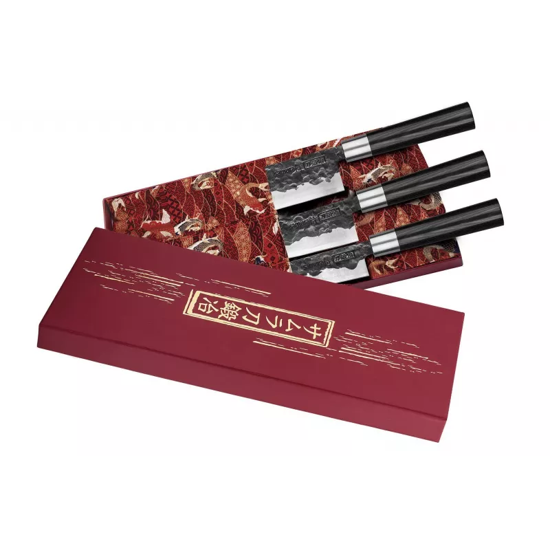 SAMURA Blacksmith 3-teiliges Messerset