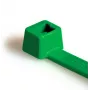 HellermannTyton T30R-PA66-GN Grünes Kabelband 150mm x 3,5mm (100er-Pack) 111-03014