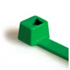 HellermannTyton T30R-PA66-GN Grünes Kabelband 150mm x 3,5mm (100er-Pack) 111-03014