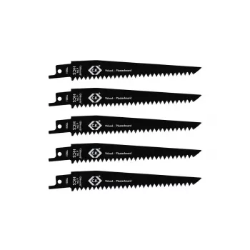 C.K Tools T0821 Säbelsägeblätter 6 TPI, 150 mm, 5er-Pack