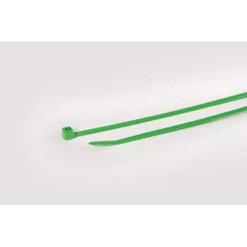 HellermannTyton T50R Grüne Polyamid-Kabelbinder, 200 mm x 4,6 mm, 100er-Pack 111-04801