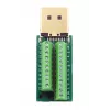 EXSYS EX-49052 DisplayPort Stecker auf 20-Pin Schraubklemmenblock Adapter