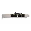 EXSYS EX-60104 Quad 1 Gigabit Ethernet PCIe x1 Karte (Realtek RTL8111H)