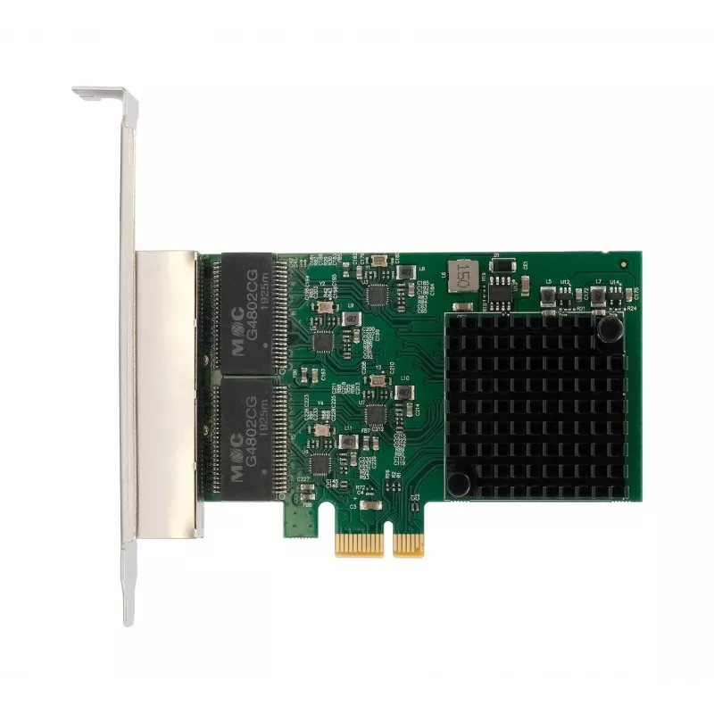 EXSYS EX-60104 Quad 1 Gigabit Ethernet PCIe x1 Karte (Realtek RTL8111H)