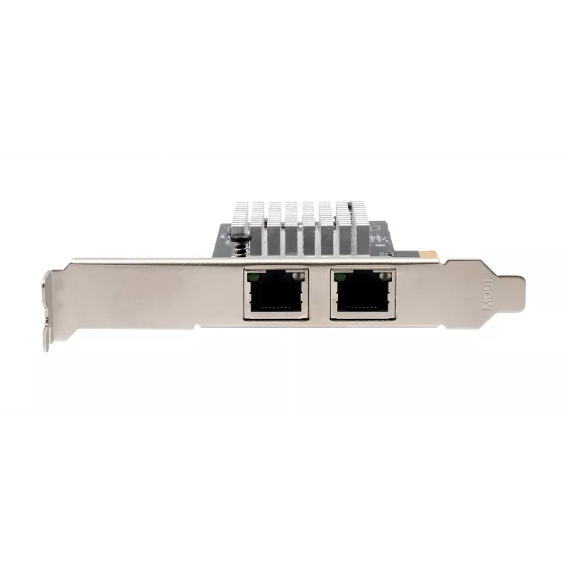 EXSYS EX-60202 Dual 1 Gigabit Ethernet PCIe x4 Karte, Intel I350-AM2 Chipsatz, 2x RJ45, Low Profile Blende enthalten