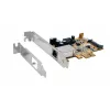 EXSYS EX-6081POE 1-Port PCIe 2,5G PoE+ Netzwerkkarte