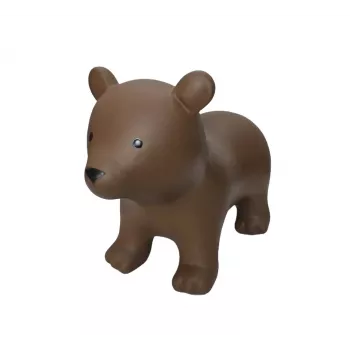 Gerardo's Toys Aufblasbarer Hüpfbär, Braun