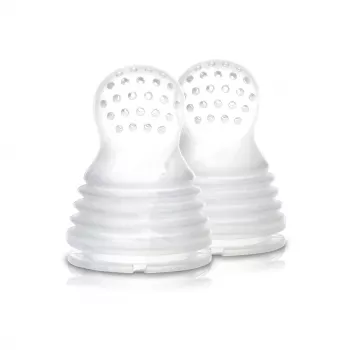 Kidsme Food Feeder Plus Ersatz-Silikonbeutel, XL, 2er-Pack