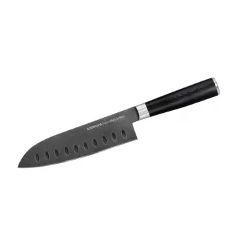 SAMURA Santoku-Messer, Stonewash, 138 mm