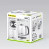Maestro MR-056 Grauer Wasserkocher 1,7 L 2200 W