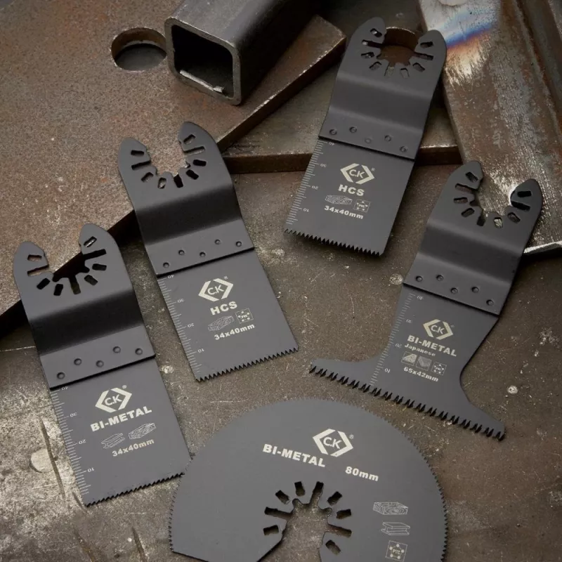 C.K Tools T0870 Sägeblattset 5-teilig (Junior-Säbelsägeblätter & Laubsägeblätter)