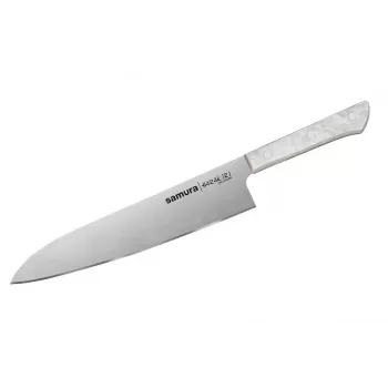 SAMURA Harakiri Kochmesser 240 mm Acrylgriff Schwarz