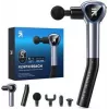 Renpho Reach Mini Massage Gun R-C007 Grau - Perkussions-Massagegerät mit Verlängerungsgriff