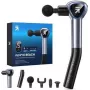 Renpho Reach Mini Massage Gun R-C007 Grau - Perkussions-Massagegerät mit Verlängerungsgriff
