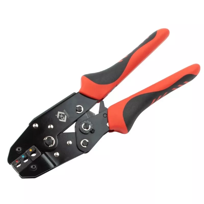 C.K Tools T3682A Crimpzange für isolierte Kabelverbinder 0,5-6 mm²