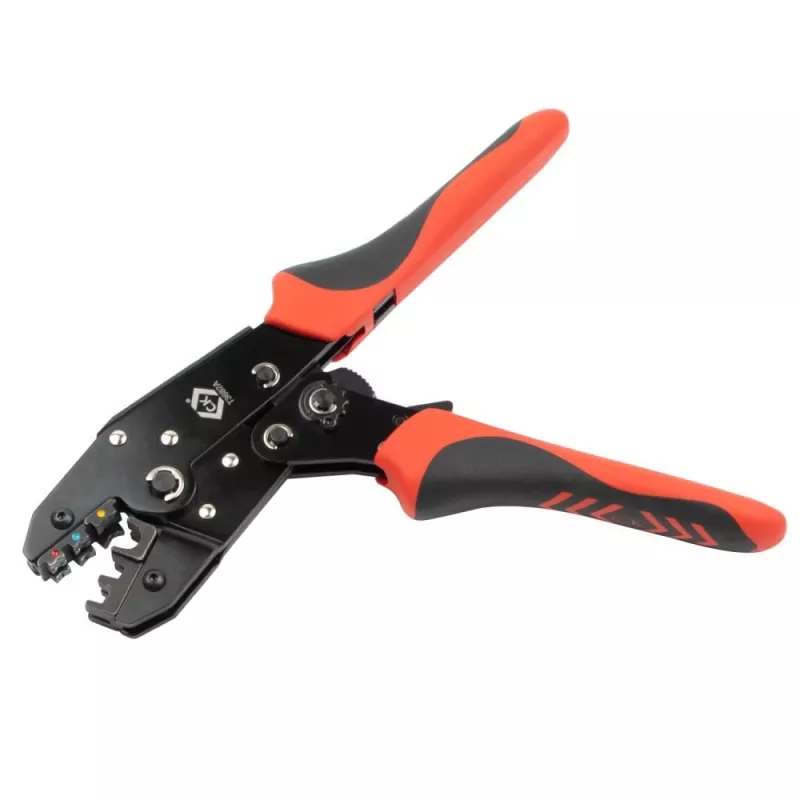C.K Tools T3682A Crimpzange für isolierte Kabelverbinder 0,5-6 mm²