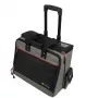 C.K Tools Magma Techniker Rollwerkzeugkoffer mit Rädern, 50+ Fächer, Teleskopgriff, Schwarz/Rot (MA2652)
