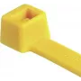 HellermannTyton T50R Kabelbinder, Polyamid 6.6, Gelb, 200mm x 4,6mm, 100er-Pack 111-04805