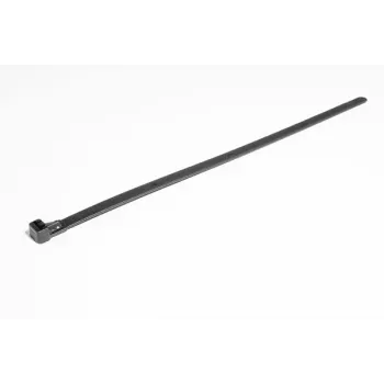 HellermannTyton REL250 wiederverwendbarer Kabelbinder, 250 x 7,6 mm, Schwarz, PA66, 100er-Pack 131-22560
