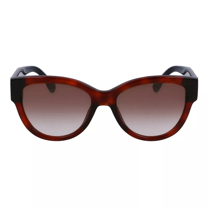 Paul Smith Damen Etta Cat-Eye Sonnenbrille PSN06755ETTA Schwarz/Grau 55/18/140 mm