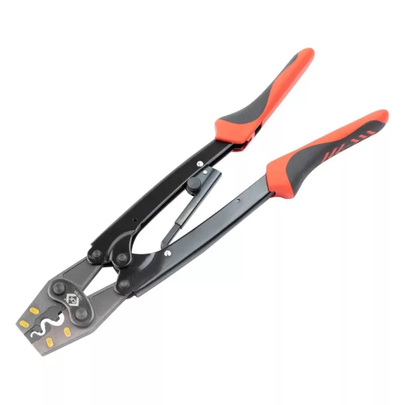 C.K Tools T3676A Crimpzange für unisolierte Kabelverbinder 6-25 mm²
