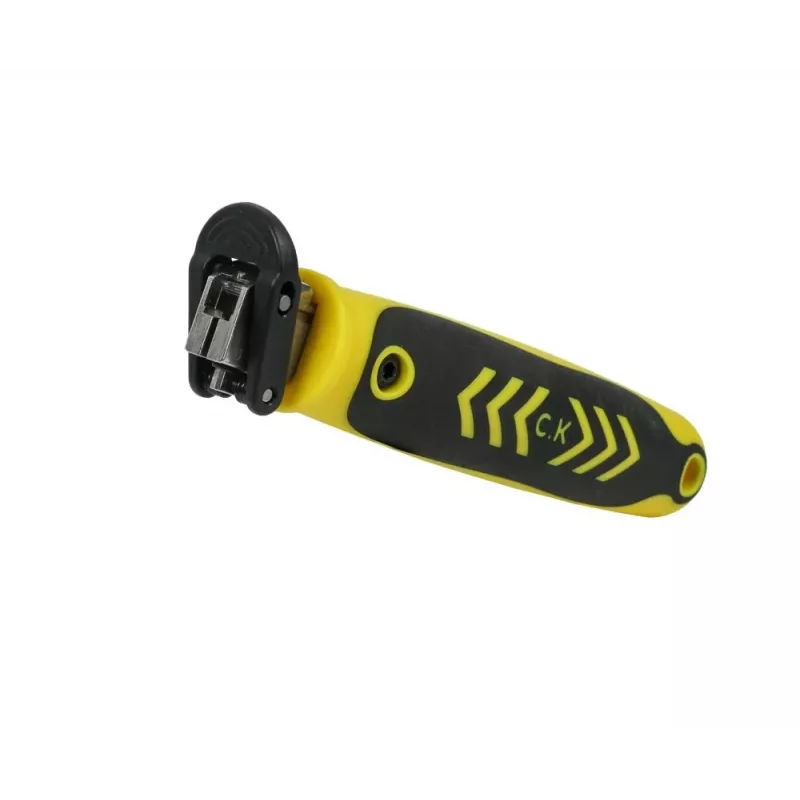 C.K Tools T0820-1 Sägegriff für Sägeblätter, 300 mm, ergonomischer Verbundstoffgriff, Schwarz/Rot