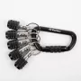 C.K Tools T4575 Zubehörhalter mit Karabinerhaken, 5-teiliges Set