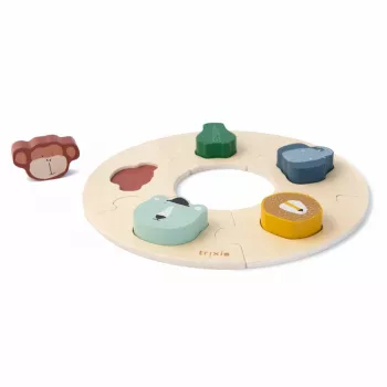 Trixie 36-158 Lernpuzzle aus Holz für Kinder ab 12 Monaten
